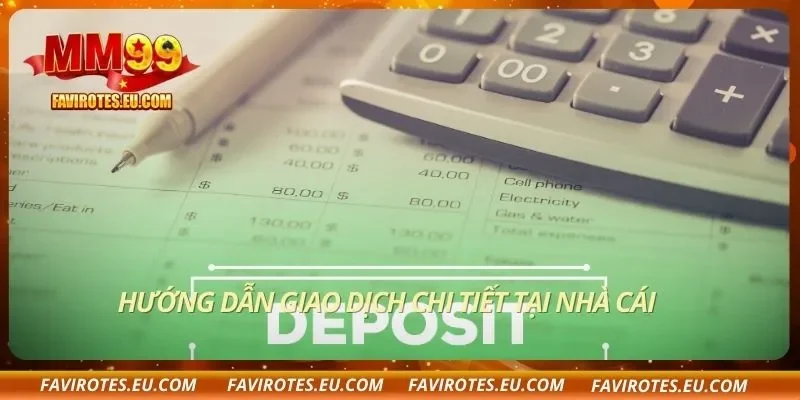 Hướng dẫn giao dịch chi tiết tại nhà cái